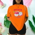 thumbnail image 3 of Playera Blusa De Pitaya Sweet Summer Time – Explosión de Color y Sabor Tropical Color Anaranjado Talla Grande Marca Emil SaEs, 3 of 4