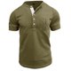 thumbnail image 2 of pstuiky Mangas cortas para hombre, Camisa formal con estampado de color para hombre, blusa con cuello vuelto, camisa de manga corta, blusa con cuello vuelto ropa de hombre xl, 2 of 5