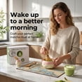 thumbnail image 2 of Okjoy Matcha Whisk Set, 8-Piece Ceramic Matcha Making kit with Bamboo Whisk, Bowl, Scoop & Gift Box, Pink, 2 of 9