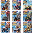 thumbnail image 2 of Monster Trucks originales de Hot Wheels, escala 1:64, regalo para niños, Monster Jam Diecast Jurassic World, modelo de coche de las Tortugas Ninja, juguetes para niños, 2 of 5