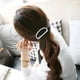 thumbnail image 2 of 2xModa Mujer Hollow Rhinestone Hair Titular Abrazadera Negro Yinane Pinzas de cabello, 2 of 8