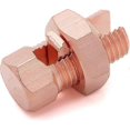 thumbnail image 3 of 10PCS Solid Copper Split Bolt Connector,Ground Wire Clamp-6AWG, 3 of 5