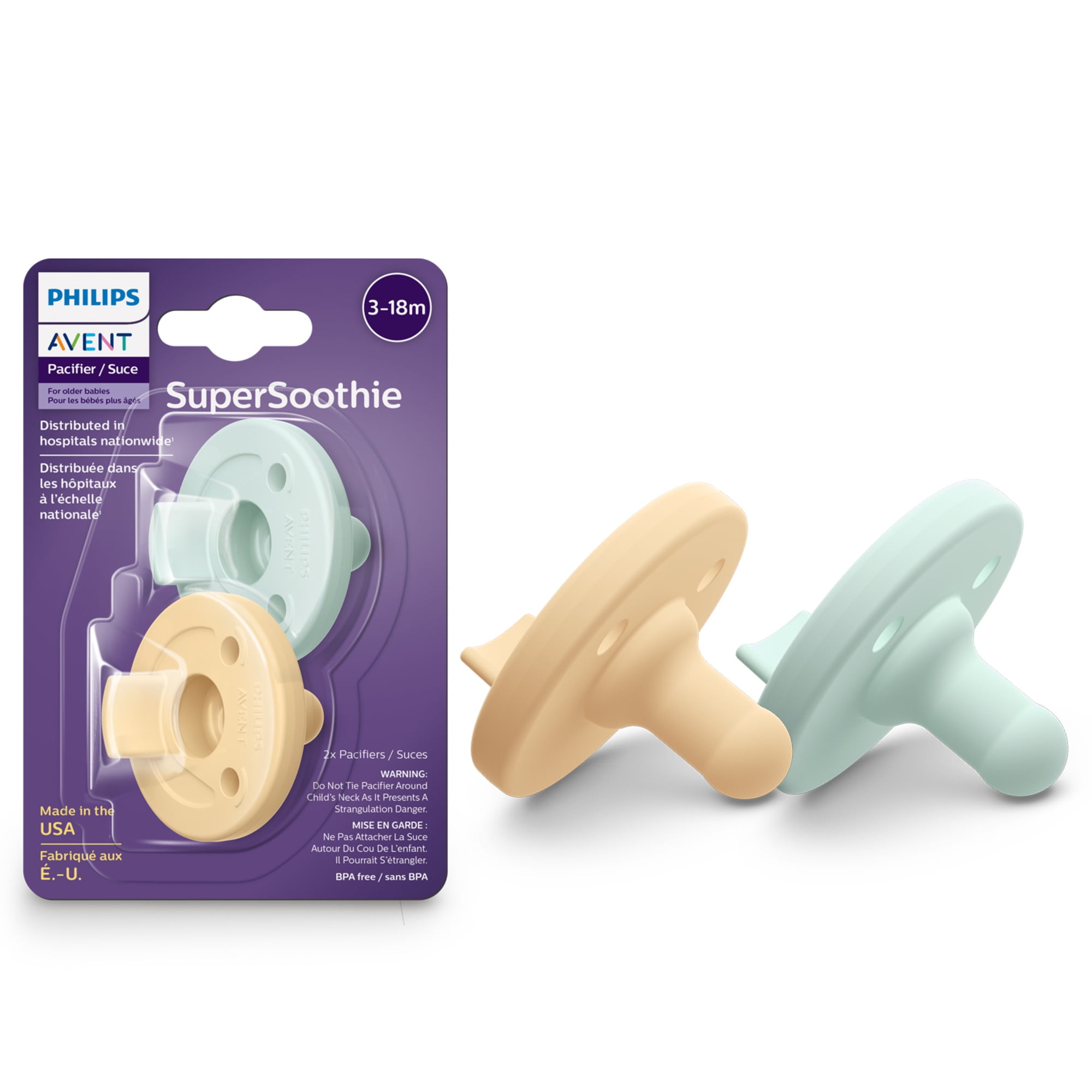 Philips Avent Soothie Vanilla Bpa Free Vanilla Scented Soothie - Main Image