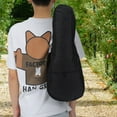 thumbnail image 6 of CIMAXIC 1Pc Thickened Oxford Cloth Ukulele Holder Black Practical and Stylish Storage Bag, 6 of 8