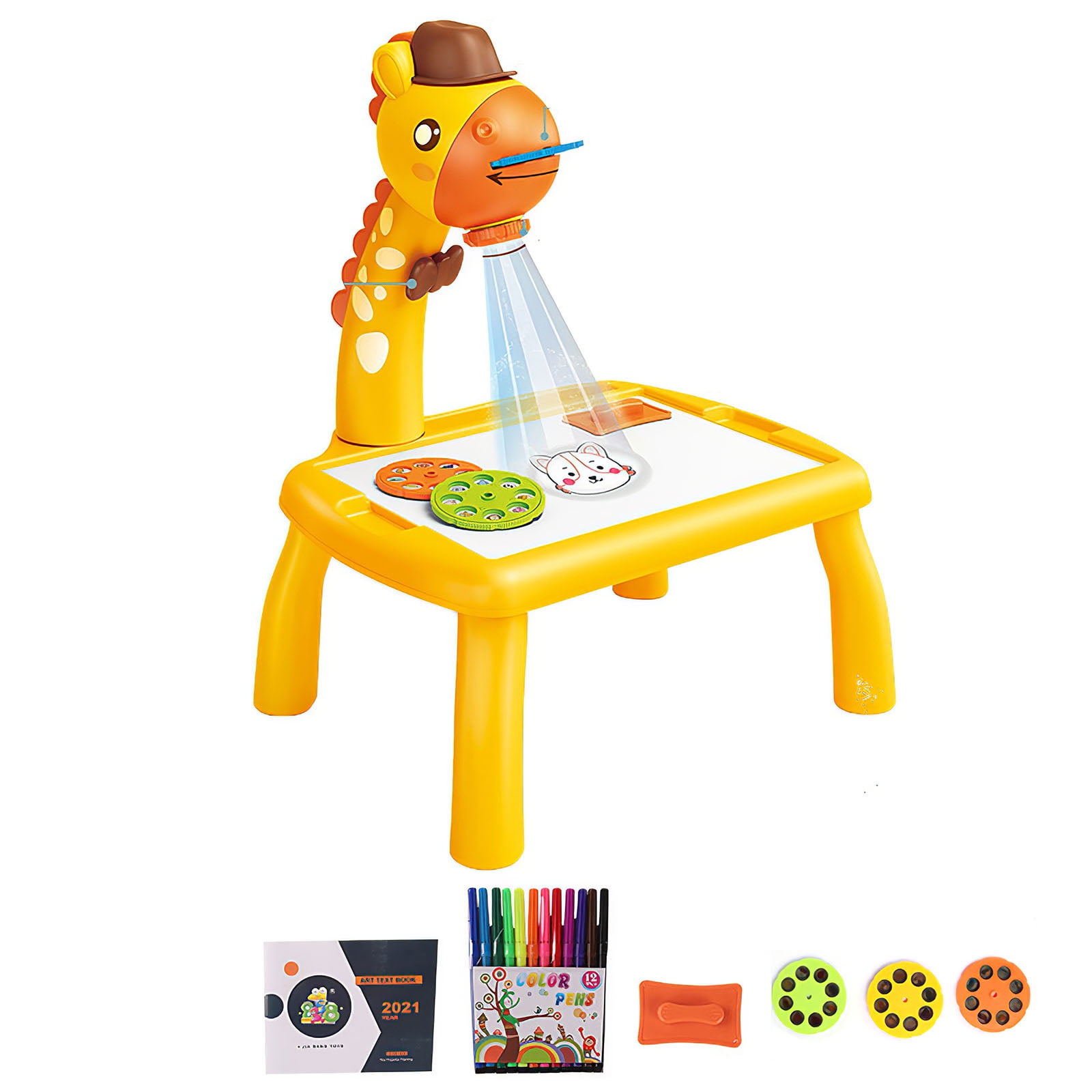 Kipod Toys GrafiTape - Wooden Drawing Projector for Kids - Create Unique Arts and Crafts - Draw, Project and Trace - Best Gift for Girls and Boys Ages