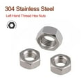 Metric Left Hand Thread Hex Nut M4-M20 304 Stainless Steel Reverse ...