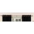 thumbnail image 2 of Lined-Black Ring / Grommet Top  Velvet Curtain / Drape  - 43W x 96L - Piece, 2 of 2