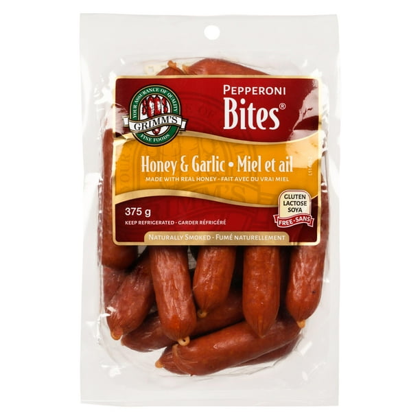 Grimm's Honey Garlic Pepperoni Bites, 375g, Gluten & Lactose Free