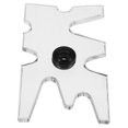 thumbnail image 4 of EXHUMKY Pool Bridge Stick Rack 1Pack 14x7.8x0.5in Acrylic for Billiard Players, 4 of 8