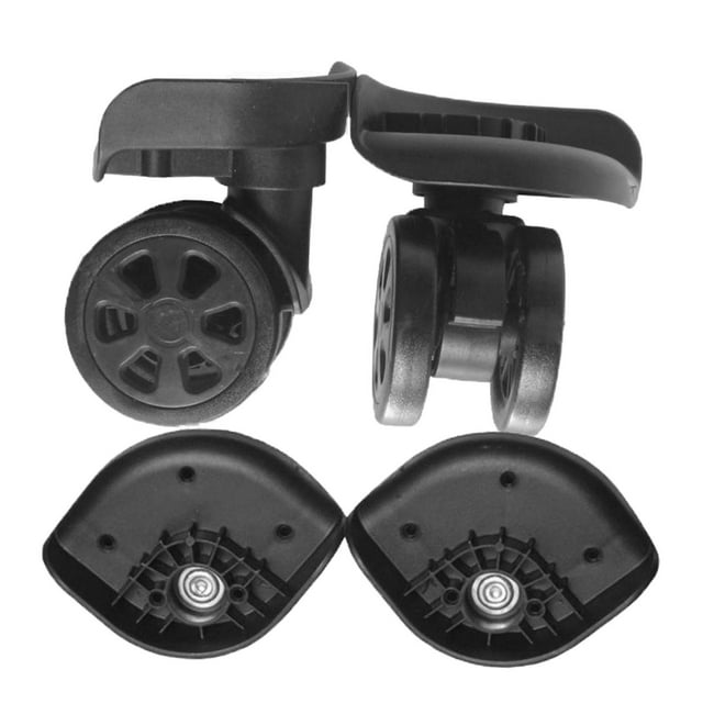 2PCS Wheels Luggage Replacement Swivel Wheels Universal Durable Mute