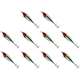 thumbnail image 1 of Anzuelo para Camarones Jigging Calamar Herramienta Pesca Nocturna Con Cebo Artificial Brillante 5 5g (estilo F), 1 of 2