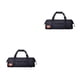 thumbnail image 1 of Eigraketly Bolsa de almacenamiento de herramientas multifuncional Paquete de camping Clavos de clavija de tienda Caja de cuerda de viento Negro 2piezas, 1 of 6