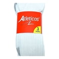 thumbnail image 4 of Calceta Atléticos Para niño, Talla 9-12 Blanco Varios Modelos 3 Pares, 4 of 4