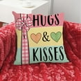 thumbnail image 3 of Cheapark Valentine's Day Romantic Printed Pillow Cushion - Soft Comfortable Linen Set for Sofa Bedside Window, Love-Themed Design, Thoughtful Gift for Girlfriend to Enhance Coziness, 3 of 6