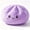 Purple, variant on Giant Dumpling Pillow, Cute Plush Stuffed Steamed Bun Pillow 10IN Dumpling Plush, Giant Dumpling Stress Ball Squeeze for Adults Home Office Decor