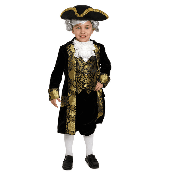 Dress up America George Washington Costume for Boys, Kids Colonial Historical Party Outfit, x-Large