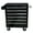 Black#6, variant on 29.33" Orange Steel Tool Cart with 4 Drawers & Wheels, Mobile Workshop Organizer with Brakes