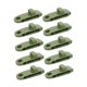 thumbnail image 5 of 10 abrazaderas para carpas, ajustables, con rotación firme, resistentes al viento y ligeras. Verde, 5 of 9