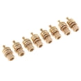 thumbnail image 1 of 8 X Cobre Absorbente De Golpes Pies De Punto De Aislamiento Base Base Pads Para Reproductor De DVD, Subwoofer, Chasis, Etc., 1 of 9