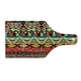 thumbnail image 2 of Ethnic Cutting Board, Classic Traditional Pattern Image Bird Flower Arrow Natural Ethnic, Decorative Tempered Glass Cutting and Serving Board, Wine Bottle Shape, Multicolor, by Ambesonne, 2 of 5