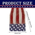 thumbnail image 3 of American Flag Stars and Stripes 4th of July Table Runner, Red White Blue Decorative Runner, Memorial Day Dining Table Independence Day Decor Accessories for Home Party Supplies, 13x47 Inch, 3 of 6