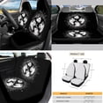 thumbnail image 3 of HUIACONG Car Seat Cover Set, with Car Armrest Cover Armrest Cushion Rearview Mirror Protector, 14 Pack Cat Star Pattern, 3 of 8