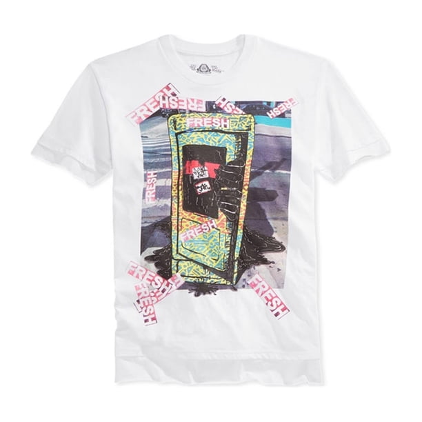 American Rag Streets Of NY Fresh Camiseta gráfica para hombre, blanca, pequeña