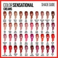 thumbnail image 5 of Maybelline Color Sensational Lipstick, Lip Makeup, Cream Finish, Hydrating Lipstick, Warm Me Up, Nude Pink ,1 Count, 5 of 7