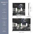 thumbnail image 2 of Yayeee Toggle Light Switch Wall Plate 3-Gang 6.37"x4.48" Decorative Outlet Cover, Space Earth, 2 of 7