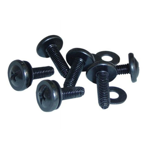 Video Mount Products Rack Screws,For Racks/Enclosures,PK100 ERRS1032-100