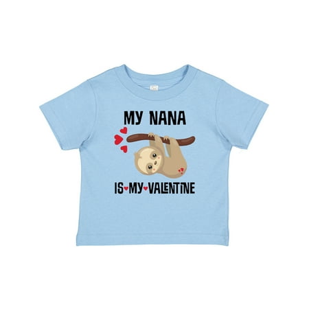 

Inktastic My Nana is My Valentine Gift Baby Boy or Baby Girl T-Shirt