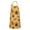 Yellow Black Polka, variant on Beige Sunflower Pattern Apron-Garden Aprons for Women with Pockets-Cotton Linen Waterproof Kitchen Cooking Gardening Aprons Adjustable for Kitchen,Cooking,BBQ and Salon 33x27 Inch