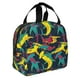 thumbnail image 2 of Easygdp Colorful Sharks Bolsa Térmica Premium - Tela Oxford Impermeable, Gran Capacidad, Bolsillo Frontal, Unisex para Trabajo, Escuela, Actividades al Aire Libre y Picnics, 2 of 8