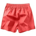 thumbnail image 4 of DPTALR George Men's Swim Trunks Quick Dry Bathing Suit Beach Board Shorts for Men with Pockets #Watermelon Red Big and Tall Men XXL, 4 of 6
