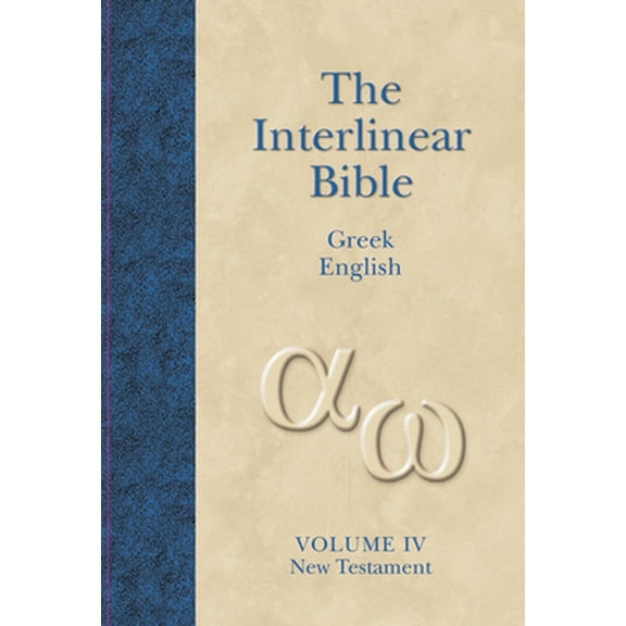 Pre-Owned Interlinear Greek-English New Testament-PR-Grk/KJV (Hardcover) 1565639790 9781565639799