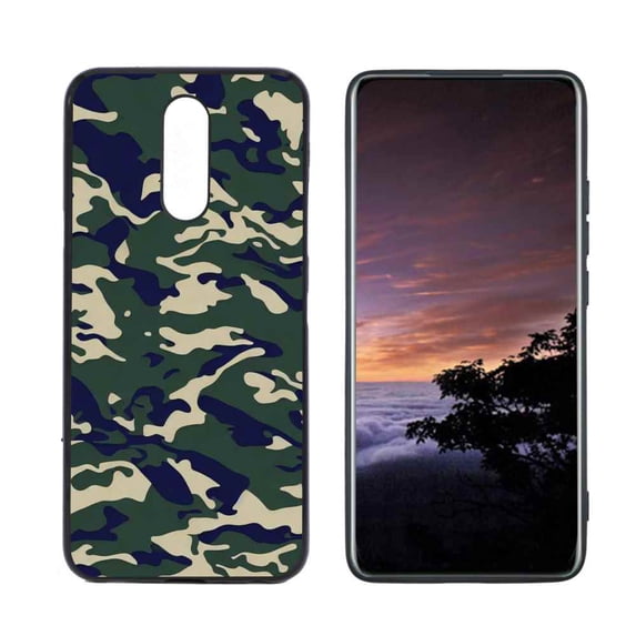 Army-Military-79 Phone Case, Degined for LG X4 Case Men Women, Flexible Silicone Shockproof Case for LG X4