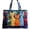 Blue-1, variant on Large Quilted Tote Bags for Women Weekend Shopping Shoulder Bag Ladies Casual Printing Handbag Work Purses Green