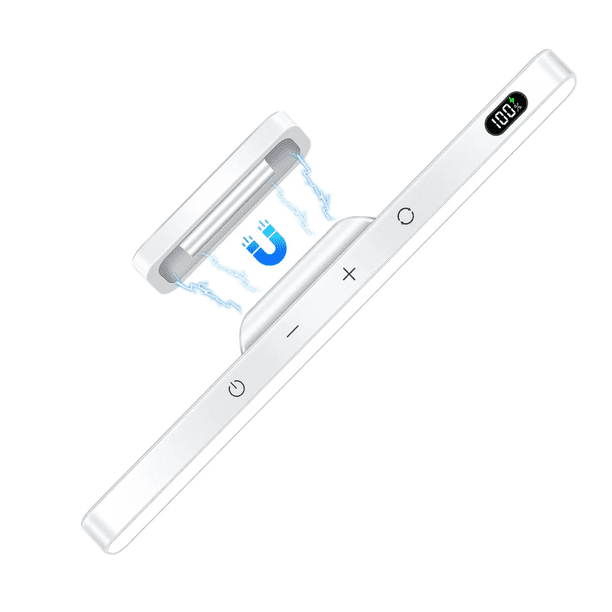 Luz De Espejo Pared Magnética Regulables De 5 W 3 Tonos Base Malubero, Negra