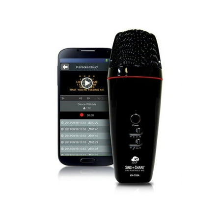 Acesonic Sing-n-share For Android, Black