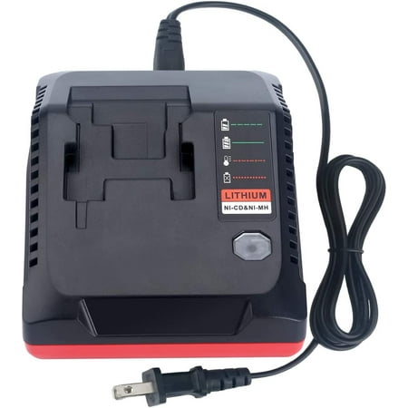 

PCXMVC 18V Battery Charger for Porter Cable Lithium & NiCad NiMh PC18B PC18BL PC18BLX Cordless Power Tools