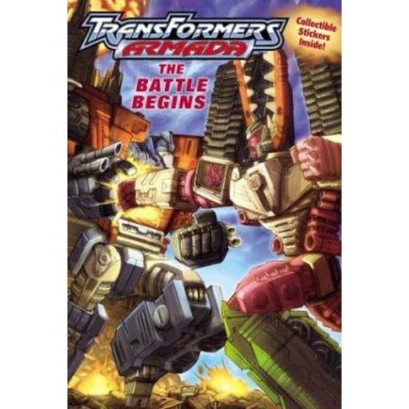 Pre-Owned Transformers Armada:The Battle Begins (Paperback) 0794401023 9780794401023
