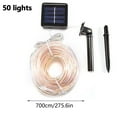 thumbnail image 3 of Solar Tube Rope Lights Waterproof 50LEDs Fairy Rope Strip Light Holiday Lighting, 3 of 10