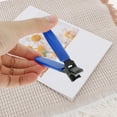 thumbnail image 2 of Unique Bargains 1 Pc Splash-proof Nail Clipper for Women for Men Blue, 2 of 7