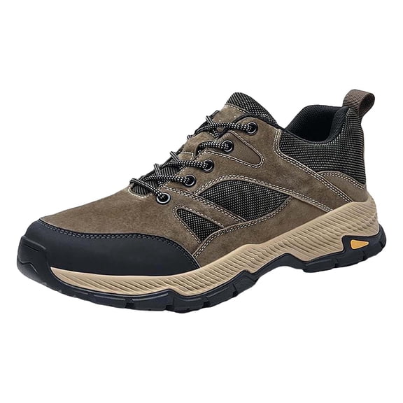 AUDeals Men's Athletic Running Shoes Lace Up Cushion Gym Workout Sneakers Tennis Hiking Walking Travel Shoes