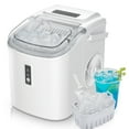 thumbnail image 3 of EUHOMY Countertop Ice Maker 26 lbs/Day Portable Self-Cleaning, 9 Bullet Ice in 6 Min, White, 3 of 8