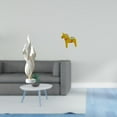 thumbnail image 2 of Figura decorativa,Escultura de plumas para escritorio,oficina,decoración del hogar,Figura de escritorio,Estatua de caballo tradicional sueca hecha a mano,Figura creativa del caballo Dalecarliano, 2 of 8