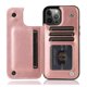 thumbnail image 1 of Funda Retro de cuero PU con tapa para iPhone 14 13 12 11 Pro Max Mini SE X XR XS Max 8 7 6 6S Plus, billetera con ranuras para tarjetas, 1 of 4