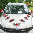 thumbnail image 1 of Decoración de Flor del Frente del Coche de Boda Yotijar Estilo B, 1 of 8