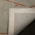 thumbnail image 4 of SAFAVIEH Soho Henrietta Abstract Area Rug, Grey/Orange, 3'6" x 5'6", 4 of 7