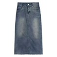 thumbnail image 1 of Faldas vaqueras para mujer, tallas S-5XL, de verano, combinables, estilo americano, sencillas, lisas, cómodas, informales, para la calle, para colegialas, faldas midi nuevas, 1 of 6